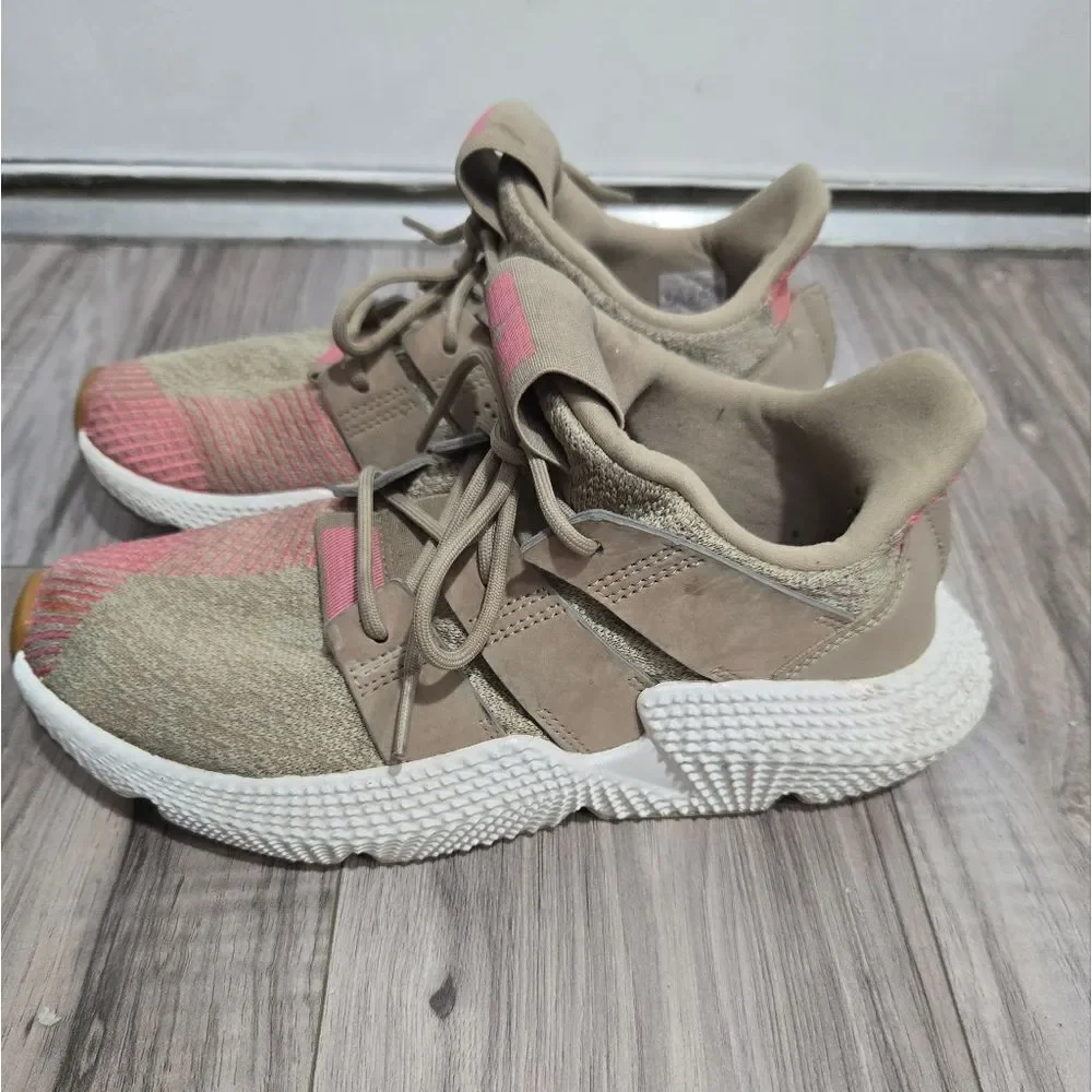 ADIDAS PROPHERE TRACE KHAKI CARGO BEIGE Pink SIZE 6 Men Or 7.5 Women
